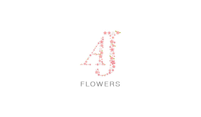 aj flowers logo